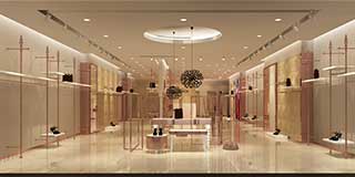 女鞋展柜設計